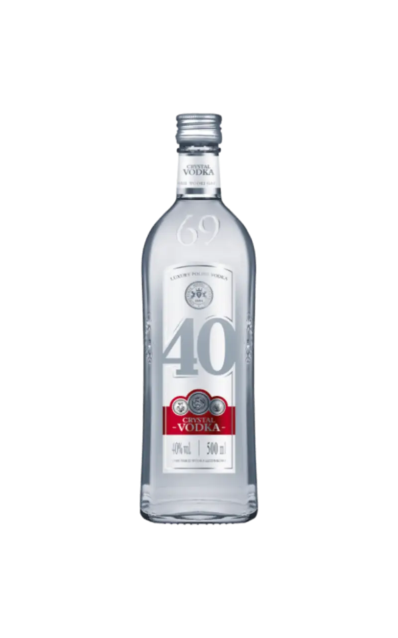 40 Crystal Vodka - Wódka - producent alkoholi Toruńskie Wódki Gatunkowe