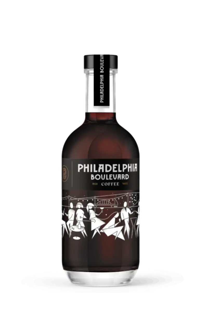 Philadelphia Boulevard - Likier Kawowy -producent alkoholi Toruńskie Wódki Gatunkowe