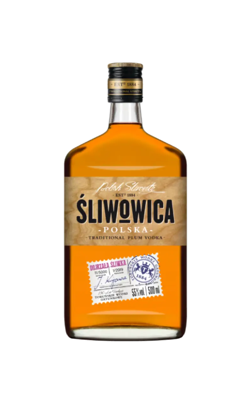 Śliwowica Polska - Wódka - producent alkoholi Toruńskie Wódki Gatunkowe