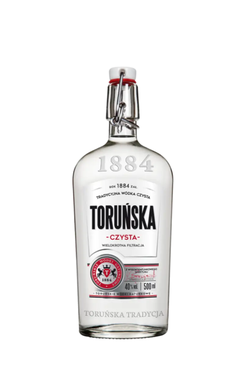 Toruńska Czysta - Wódka - producent alkoholi Toruńskie Wódki Gatunkowe