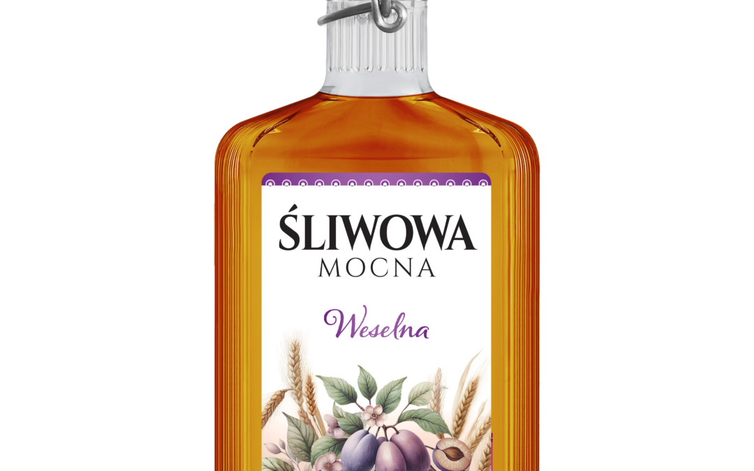 Śliwowa mocna weselna 55% 0,5L