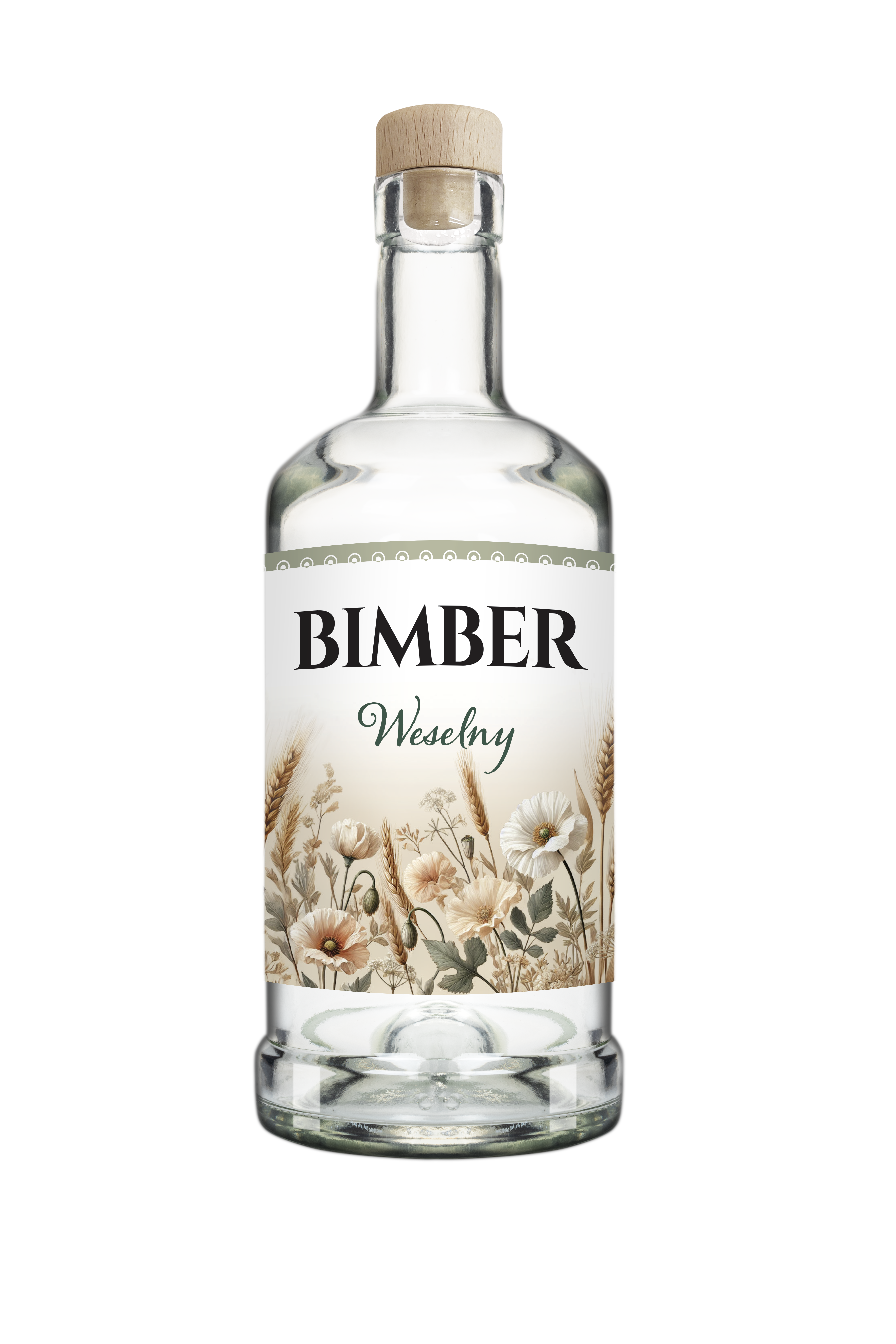 Bimber weselny 40% 0,5L
